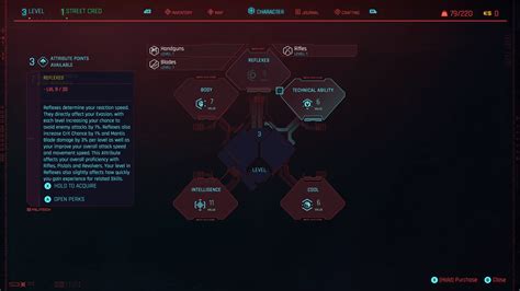 InfiniteStamina(true) -- Enables infinite stamina. . Cyberpunk 2077 console commands perk points